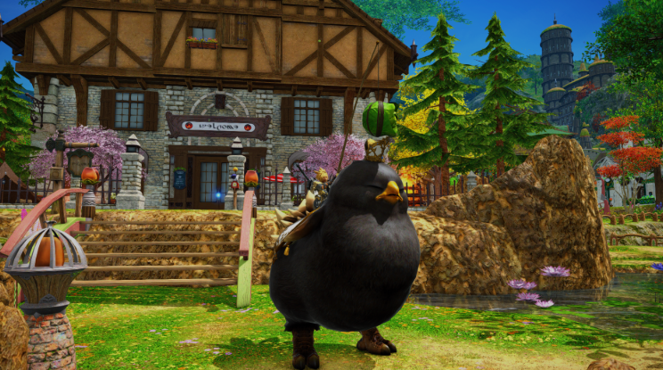 Black Chocobos in FFXIV